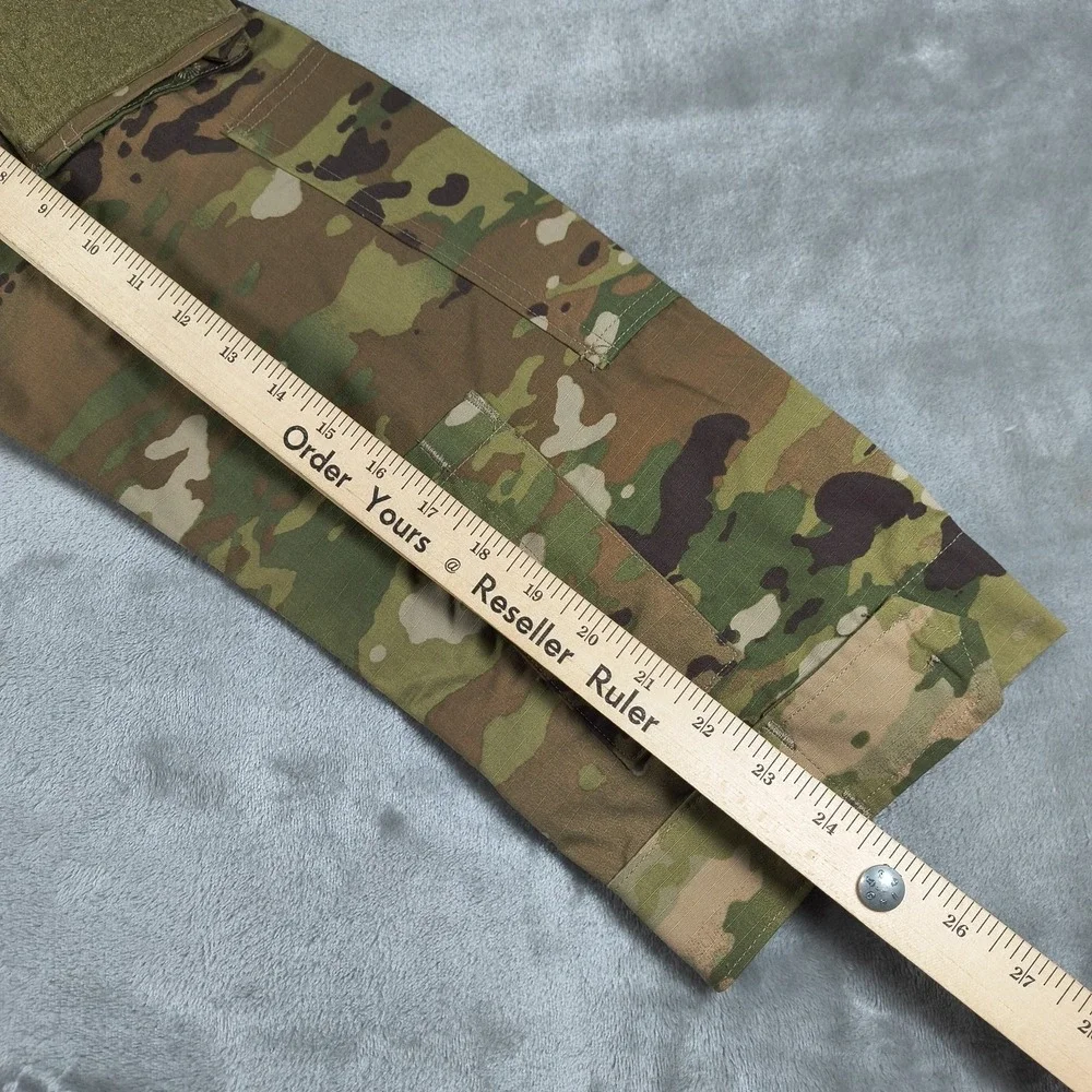USGI Combat Coat Men Medium Long OCP Camo Multicam Army Field Jacket Ripstop New